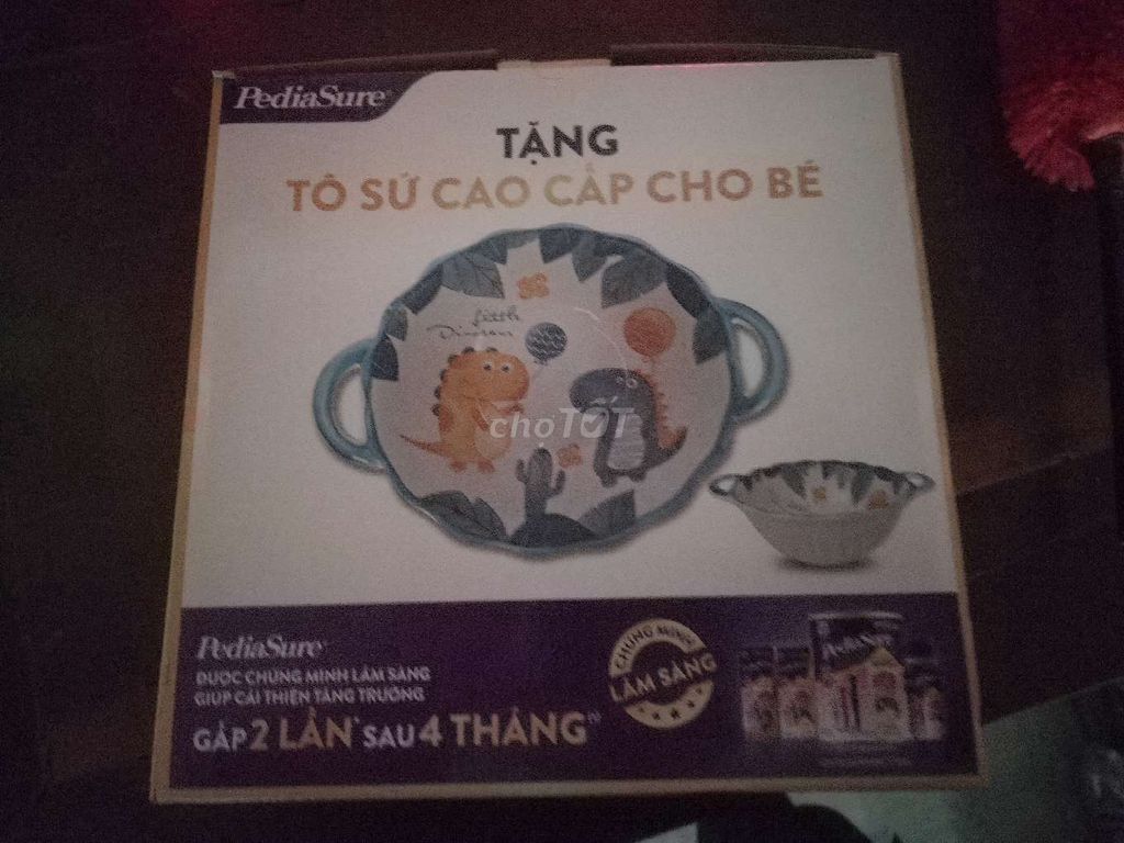 Tô sứ PediaSure Khủng long. Mua bán Mẹ và bé tại Thành phố Buôn Ma Thuột Đắk Lắk được đăng bởi Danh Nguyễn thành hình 1