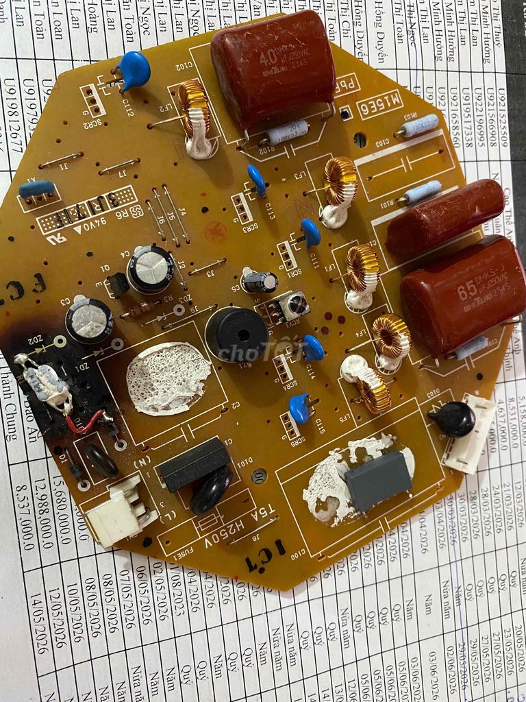 Mạch quạt trần Panasonic Lỗi, hỏng. Mua bán Quạt tại Huyện Kim Động Hưng Yên được đăng bởi Hoàng hình 1