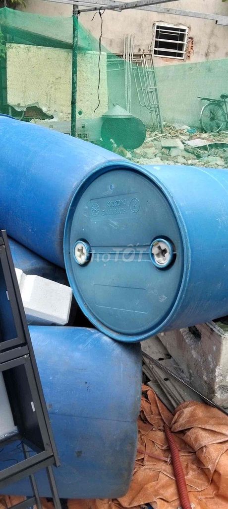 Thùng phuy 200L Xanh mới 80%. Mua bán Nội thất, đồ gia dụng khác tại Quận 12 Tp Hồ Chí Minh được đăng bởi Thanh Lam hình 1