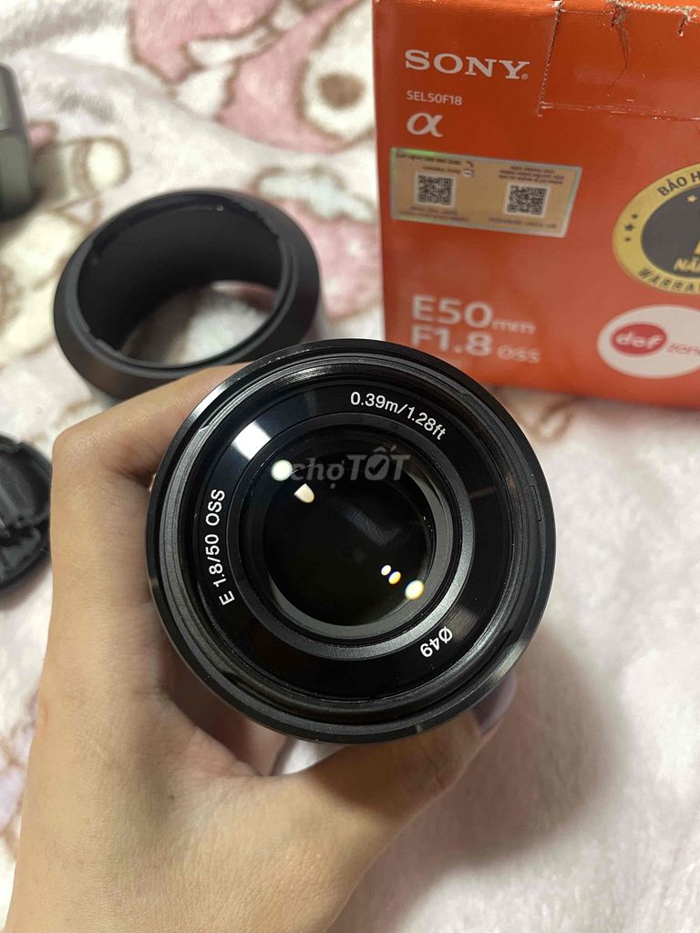 Ống kính Sony SEL50F18. Mua bán Máy ảnh, Máy quay tại Huyện Hóc Môn Tp Hồ Chí Minh được đăng bởi Ny Nguyễn hình 1