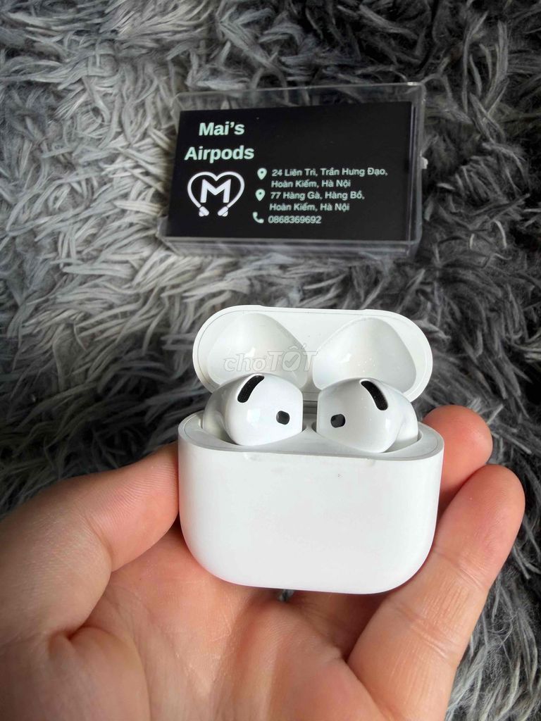 Apple Airpods 4 xước đã qua sử dụng. Mua bán Tivi, Âm thanh tại Quận Hoàn Kiếm Hà Nội được đăng bởi Ha Anh Mai Lam hình 1