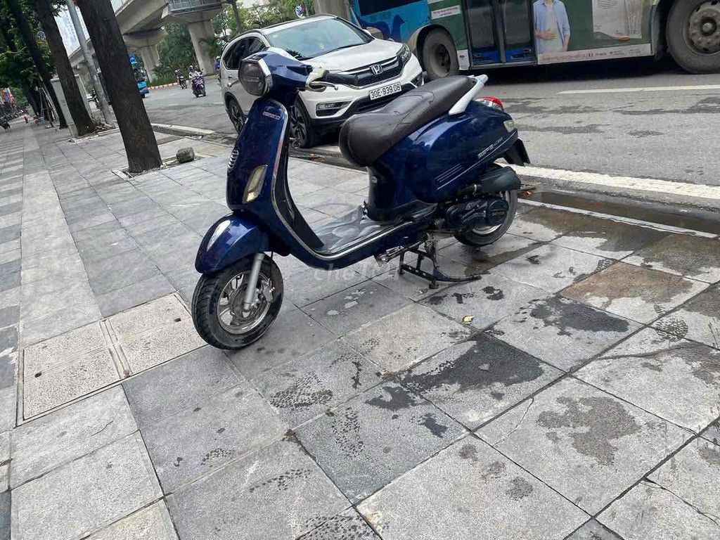 Vespa 50cc, зеленая, документы Ханой