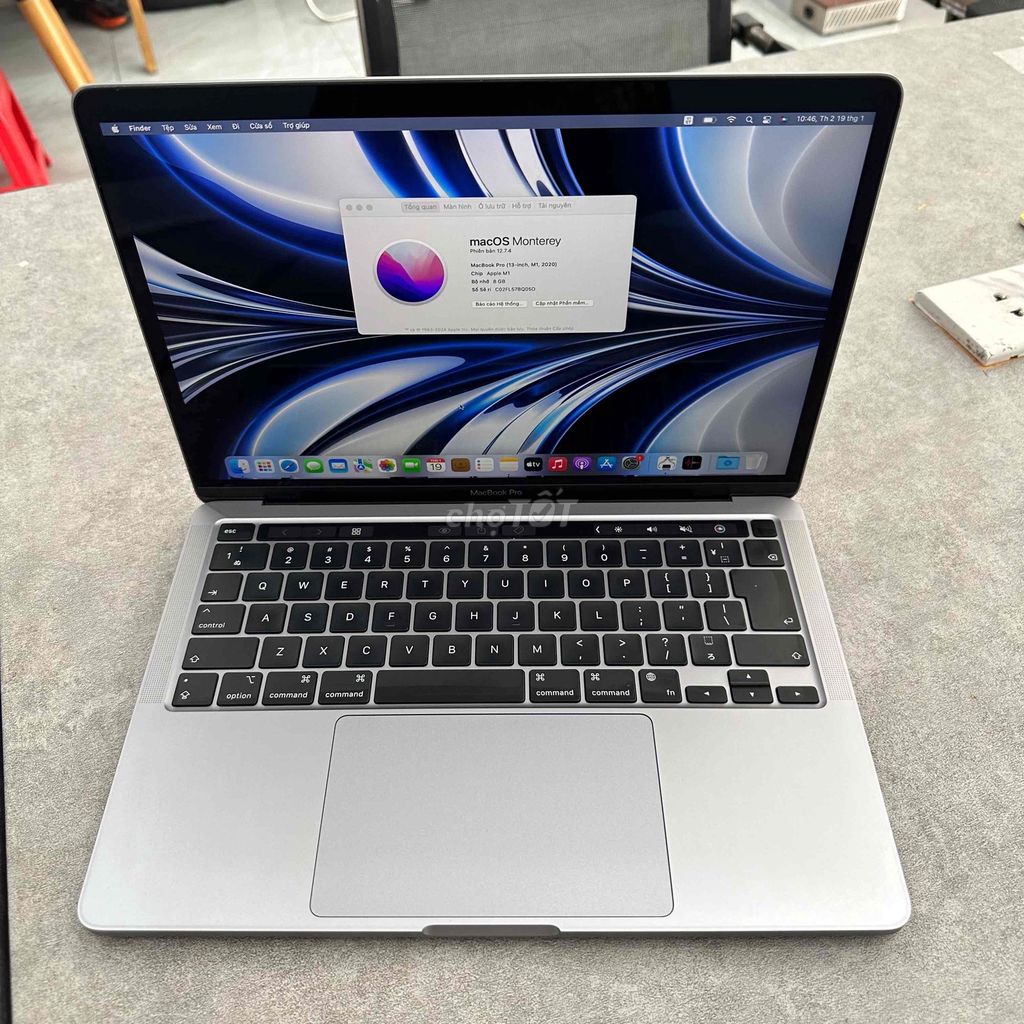 MacBook Pro M1 8GB/256GB Grey Pin99%. Mua bán Laptop tại Quận Thanh Khê Đà Nẵng được đăng bởi Hoàng Kim store hình 1