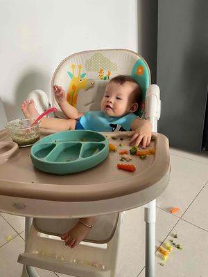 ghế ăn dặm, gối chống trào, đệm ngủ cho bé. Mua bán Mẹ và bé tại Thành phố Thuận An Bình Dương được đăng bởi Hồ Thị Kim Anh