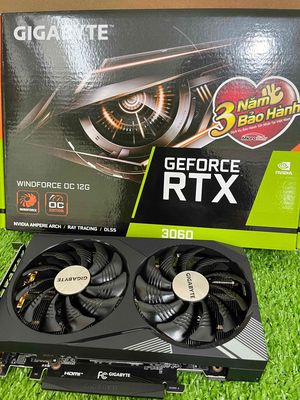 Card Gigabyte RTX 3060 12G. Mua bán Linh kiện (RAM, Card...) tại Quận Thanh Khê Đà Nẵng được đăng bởi CTY PHUONG AN  