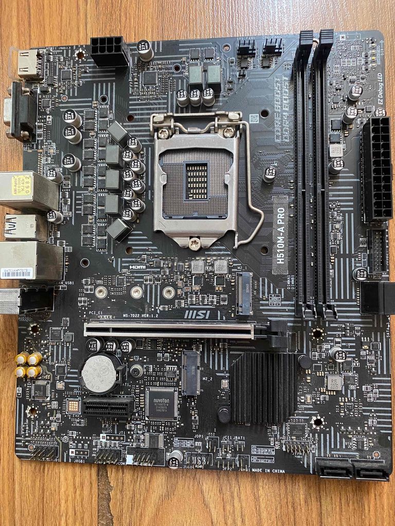 Bo mạch chủ MSI H510M-A PRO. Mua bán Linh kiện (RAM, Card...) tại Quận Gò Vấp Tp Hồ Chí Minh được đăng bởi Linh Kiện PC  hình 1