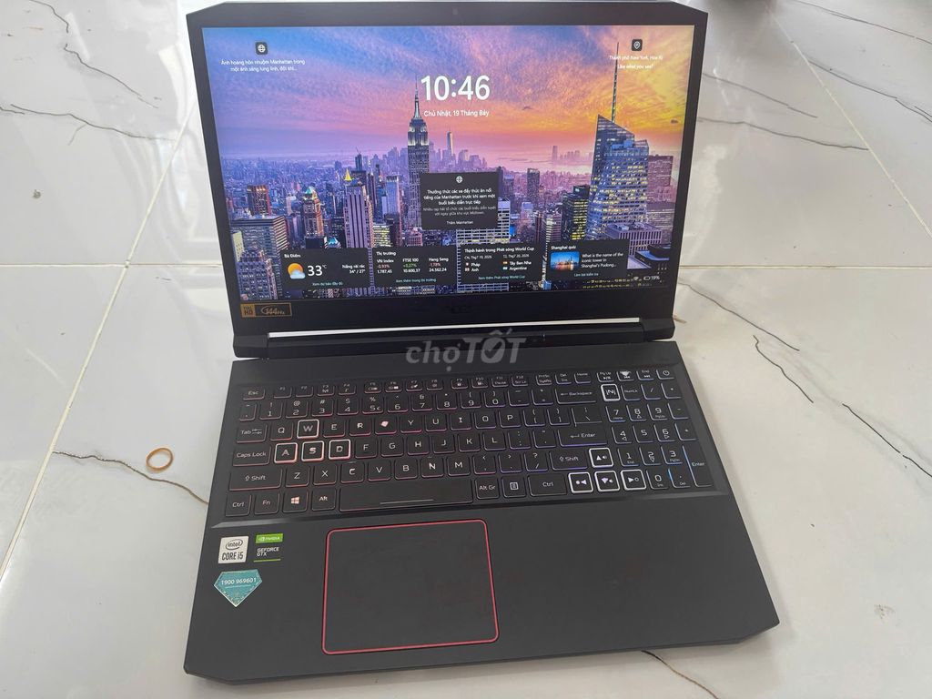 Acer Nitro i5 10300H 15.6 inch 8GB/512GB GTX1650Ti. Mua bán Laptop tại Quận Gò Vấp Tp Hồ Chí Minh được đăng bởi KimCuong Lap hình 1