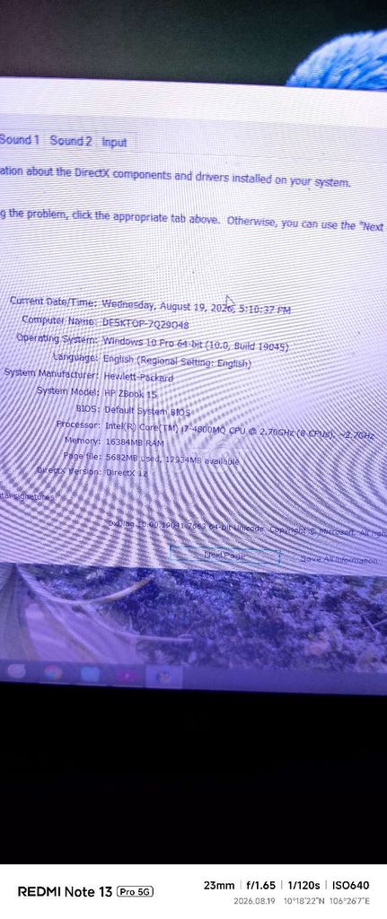 HP ZBook 15 i7 16GB NVIDIA Quadro K1100M. Mua bán Laptop tại Huyện Châu Thành Bến Tre được đăng bởi tran thanh teo hình 1