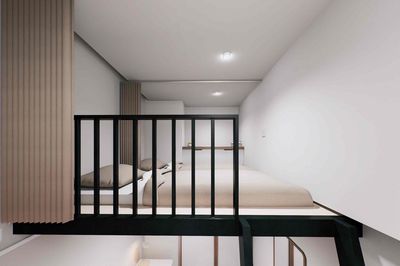 ktx 2ng duplex  sang xịn đi bộ qua ĐH Văn Hiến