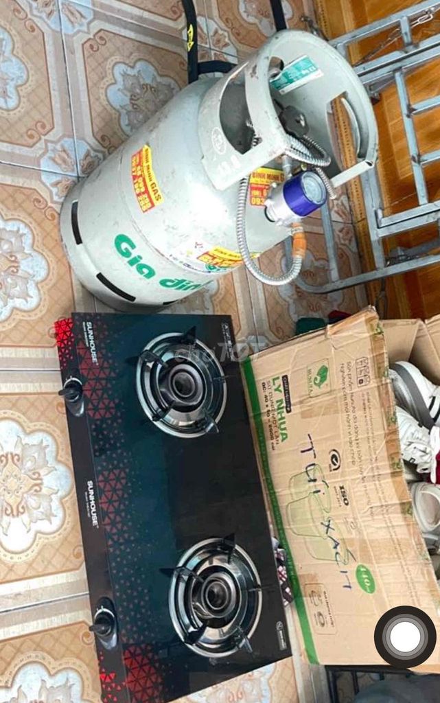 Bếp ga Sunhouse + Bình. Mua bán Bếp, lò, đồ điện nhà bếp tại Thành phố Thủ Đức Tp Hồ Chí Minh được đăng bởi Trần Thanh Cường  hình 1