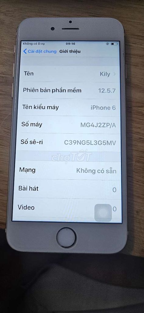 Apple iPhone 6 64GB Zin & full chức năng. Mua bán Điện thoại tại Quận Phú Nhuận Tp Hồ Chí Minh được đăng bởi Kily hình 1