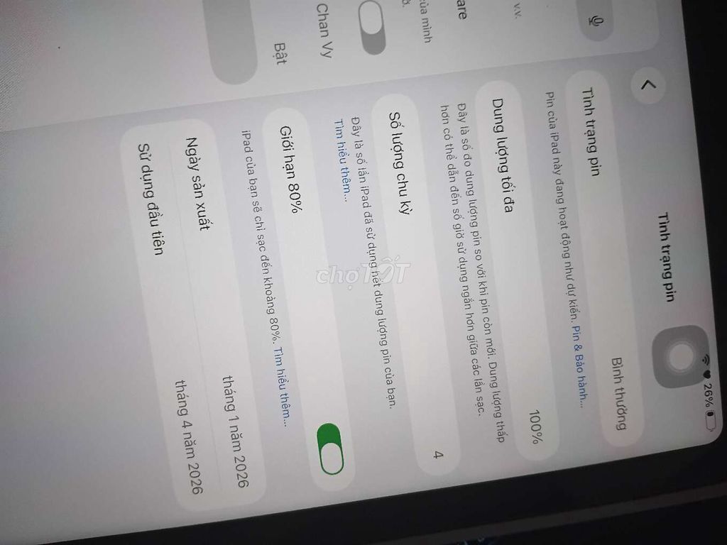 Apple iPad A16 Còn bảo hành. Mua bán Máy tính bảng tại Thành phố Dĩ An Bình Dương được đăng bởi Luchanvy hình 1