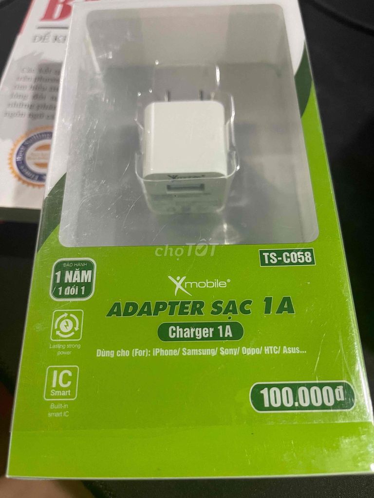Củ sạc Xmobile TS-C058 Trắng. Mua bán Phụ kiện (Màn hình, Chuột...) tại Thành phố Vĩnh Yên Vĩnh Phúc được đăng bởi Bình hình 1