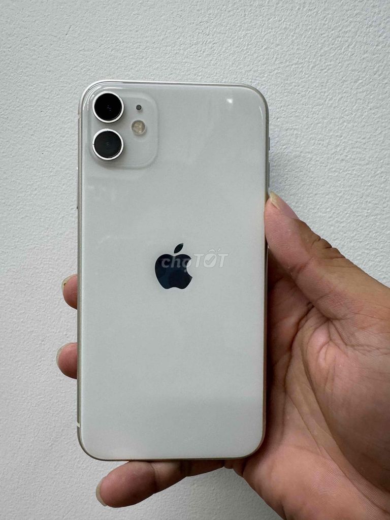 Apple iPhone 11 64GB Trắng zin óc áp pin 90.. Mua bán Điện thoại tại Quận Ninh Kiều Cần Thơ được đăng bởi Khải mobile hình 1