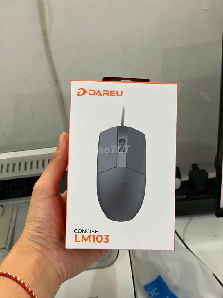 Chuột DareU LM103 Xám USB. Mua bán Phụ kiện (Màn hình, Chuột...) tại Quận Hải Châu Đà Nẵng được đăng bởi Kim Trường Sáng hình 1