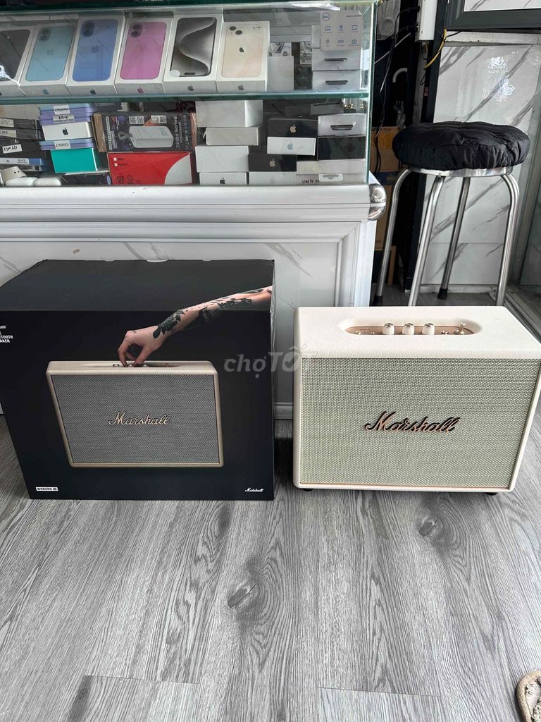 Loa Marshall WB3 Trắng 150W Like new. Mua bán Tivi, Âm thanh tại Thành phố Nha Trang Khánh Hòa được đăng bởi Nguyen Hung hình 1