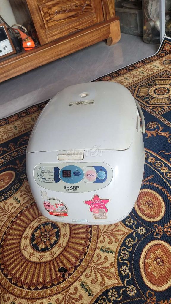 Nồi cơm Sharp 1.8L cơm siêu ngon cực bền  bán rẻ. Mua bán Bếp, lò, đồ điện nhà bếp tại Quận Bắc Từ Liêm Hà Nội được đăng bởi Kiếp Phong Ba hình 1