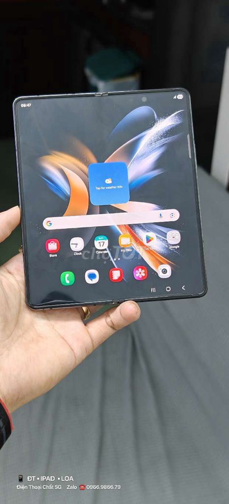 Samsung Fold 4 Đen Đã sử dụng. Mua bán Điện thoại tại Quận Tân Bình Tp Hồ Chí Minh được đăng bởi Hùng hình 1