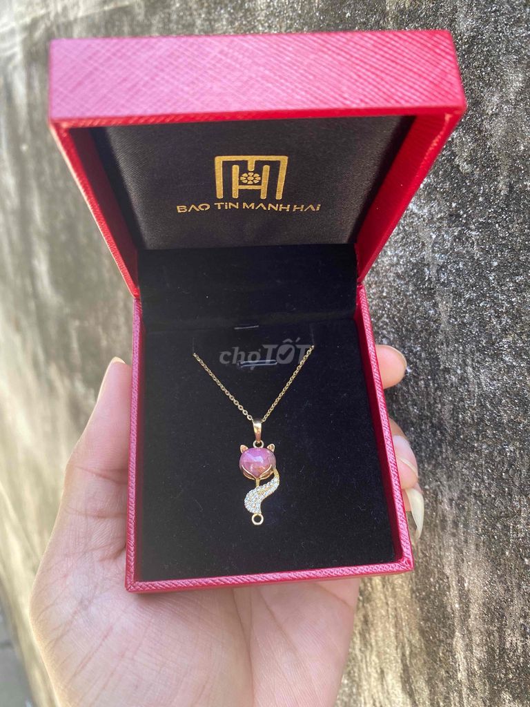 Mặt hồ ly Au10k. Mua bán Phụ kiện thời trang khác tại Quận Sơn Trà Đà Nẵng được đăng bởi Mr Bin Jewelry hình 1