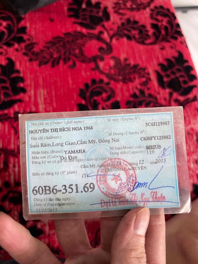 Cần tiền bán gấp sirius 2016. Mua bán Xe máy tại Quận 7 Tp Hồ Chí Minh được đăng bởi Mạnh hổ  hình 5