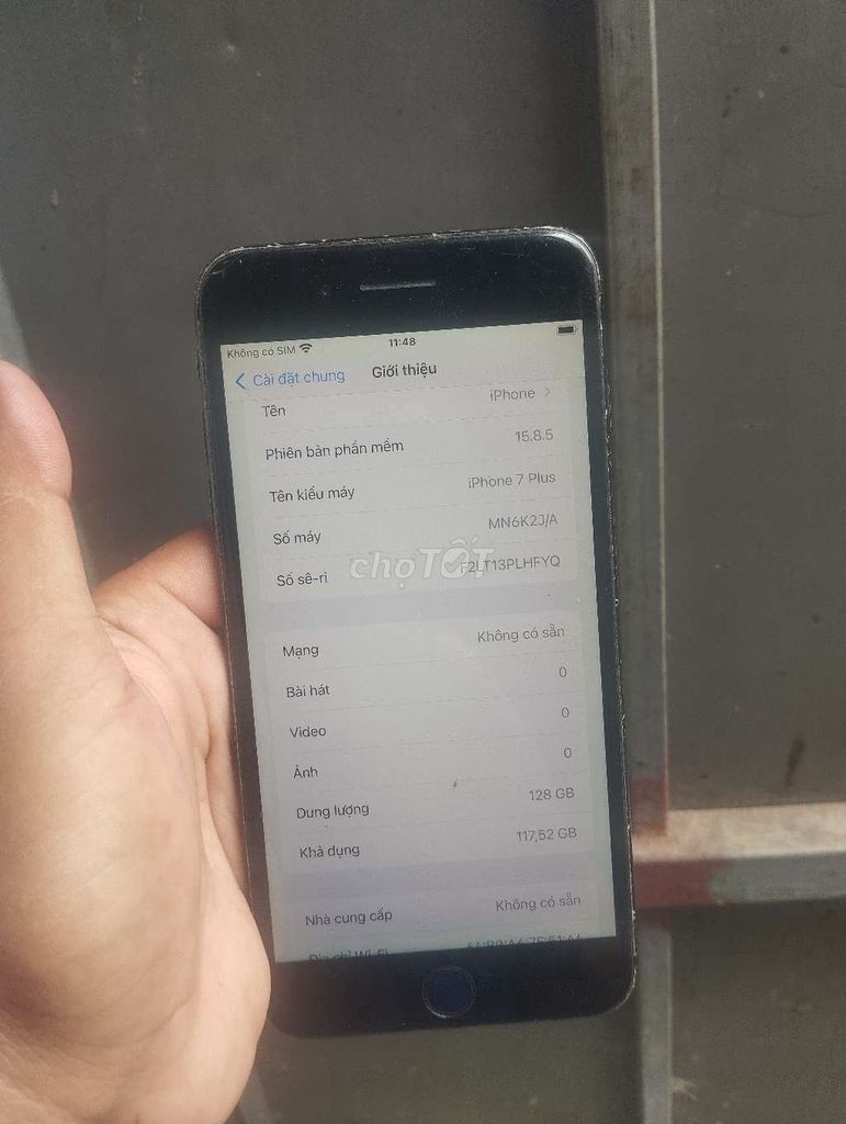 Apple iPhone 7 Plus 128GB Đen 100%. Mua bán Điện thoại tại Huyện Vụ Bản Nam Định được đăng bởi việc làm phổ thông việc làm không bằng cấp hình 1