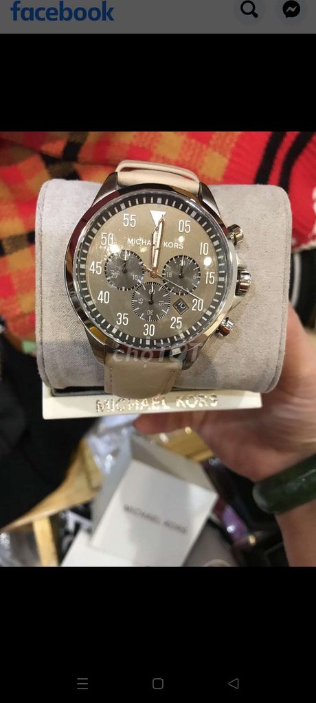 Đồng hồ Michael Kors Nữ Nâu nhạt. Mua bán Đồng hồ tại Quận Hải Châu Đà Nẵng được đăng bởi Trần thị diễm hồng hình 1