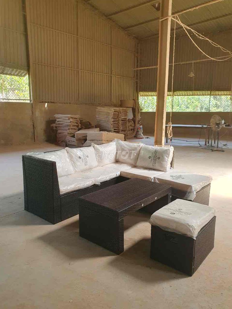 sofa xuất khẩu rớt công thanh lý gấp còn 6 bộ