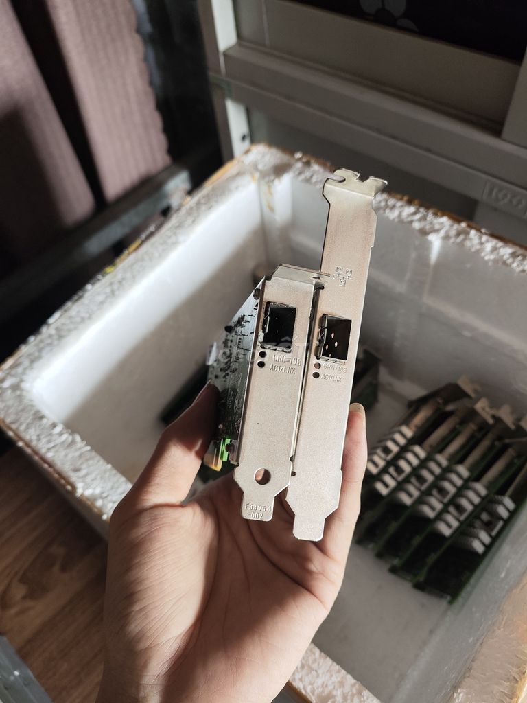 Card mạng Intel X520-DA1 10Gb/s. Mua bán Linh kiện (RAM, Card...) tại Huyện Phú Xuyên Hà Nội được đăng bởi AnhDoan hình 1