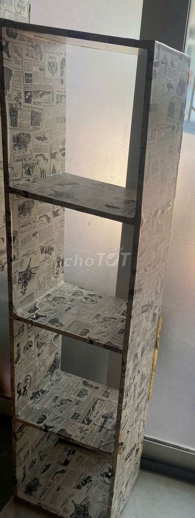 Kệ gỗ 4 tầng. Mua bán Tủ, kệ gia đình tại Thành phố Tân An Long An được đăng bởi Mei Mei hình 1