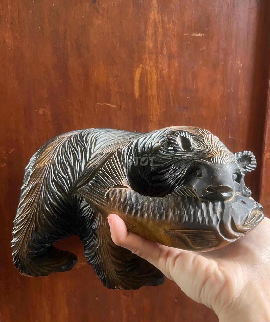 Mô hình trang trí Gấu gỗ Nhật Bản. Mua bán Sở thích khác tại Thành phố Châu Đốc An Giang được đăng bởi Lê Bình Cầm Đồ 2 hình 1