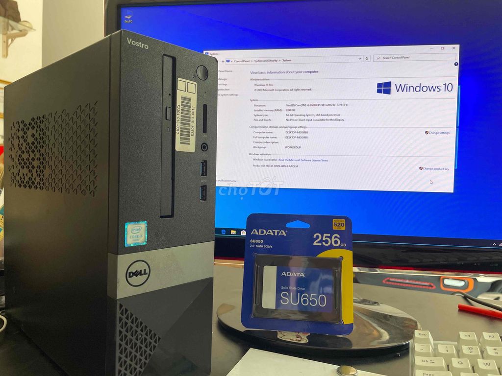Máy tính Dell I5 6500 Ram 8gb SSD 256 màn hình 23”. Mua bán Máy tính để bàn tại Quận Bình Thuỷ Cần Thơ được đăng bởi Tin Học Minh Ngọc hình 1