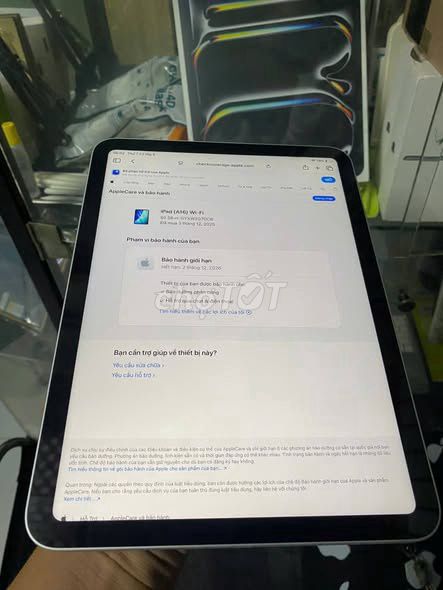 Apple iPad A16 WiFi 128GB Bạc 99%. Mua bán Máy tính bảng tại Quận 1 Tp Hồ Chí Minh được đăng bởi Hội Đồ Điện Tử hình 1