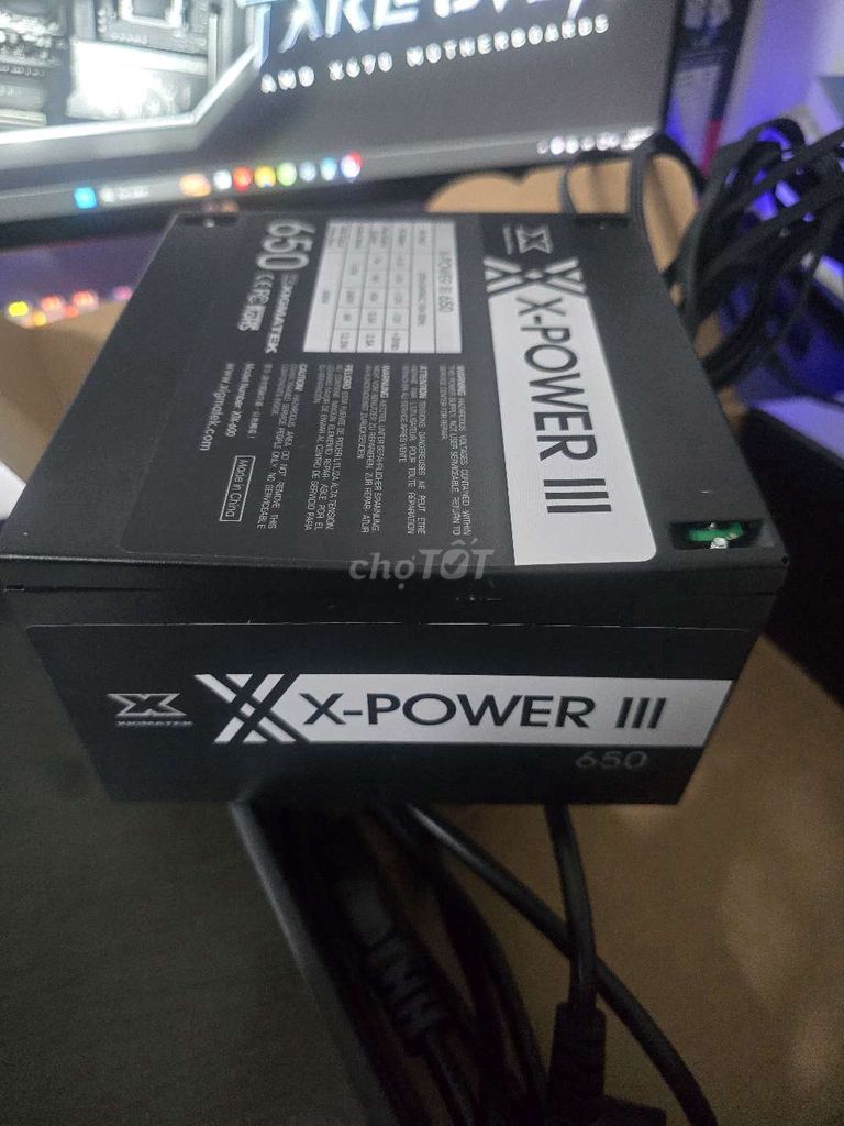 Nguồn máy tính Xigmatek X-POWER III. Mua bán Linh kiện (RAM, Card...) tại Huyện Nhà Bè Tp Hồ Chí Minh được đăng bởi Phương Pool hình 1