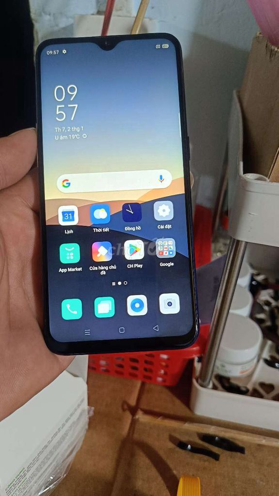 OPPO F9 64GB Xanh đen. Mua bán Điện thoại tại Quận 12 Tp Hồ Chí Minh được đăng bởi miền tây  quê tôi  hình 1