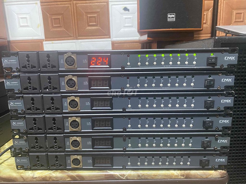 Bộ quản lý nguồn DMX X-200II. Mua bán Tivi, Âm thanh tại Huyện Long Thành Đồng Nai được đăng bởi Ninh Audio Long Thành  hình 1