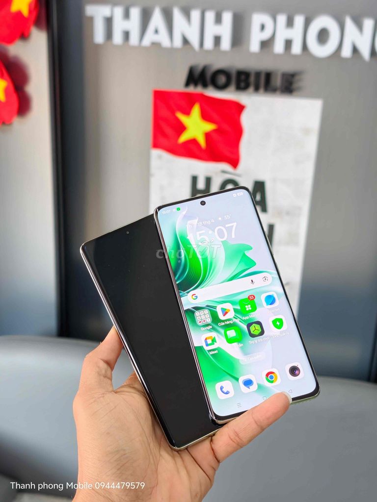OPPO Reno11 5G 8GB/256GB Xanh 99%. Mua bán Điện thoại tại Thành phố Cà Mau Cà Mau được đăng bởi Thanh phong  hình 1