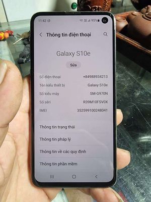 Samsung Galaxy S10e 128GB Trắng