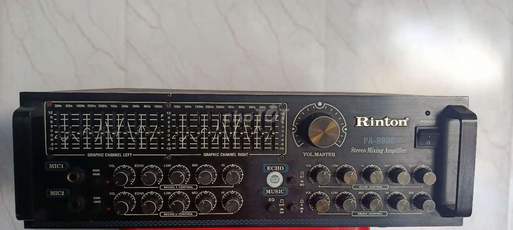 Amply Rinton PA-9000 Đen Đã sử dụng. Mua bán Tivi, Âm thanh tại Quận Ninh Kiều Cần Thơ được đăng bởi Shop GiaDung Kim Hao hình 1