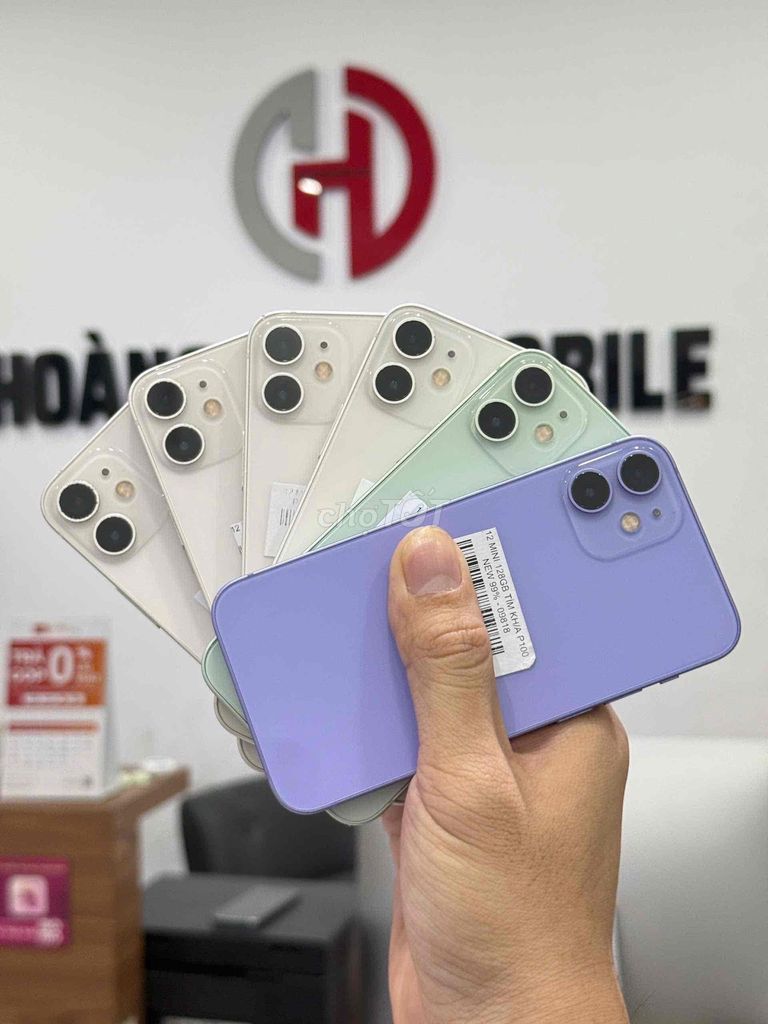 12 MINI 64GB 128/256GB P100% 98-99%-GÓP 0Đ-THU MUA. Mua bán Điện thoại tại Quận 7 Tp Hồ Chí Minh được đăng bởi Hoàng Hiệp Mobile hình 1