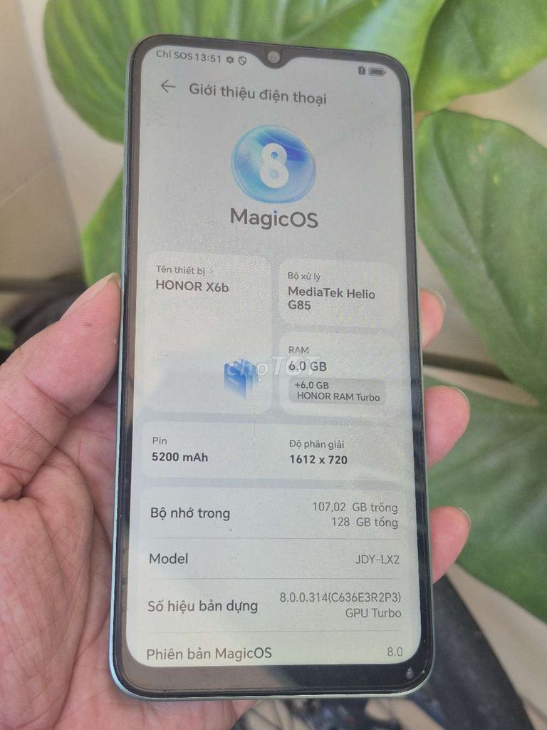 Honor X6b 6GB/128GB con bh 12 tháng. Mua bán Điện thoại tại Quận Hải Châu Đà Nẵng được đăng bởi hieu nguyen  hình 1