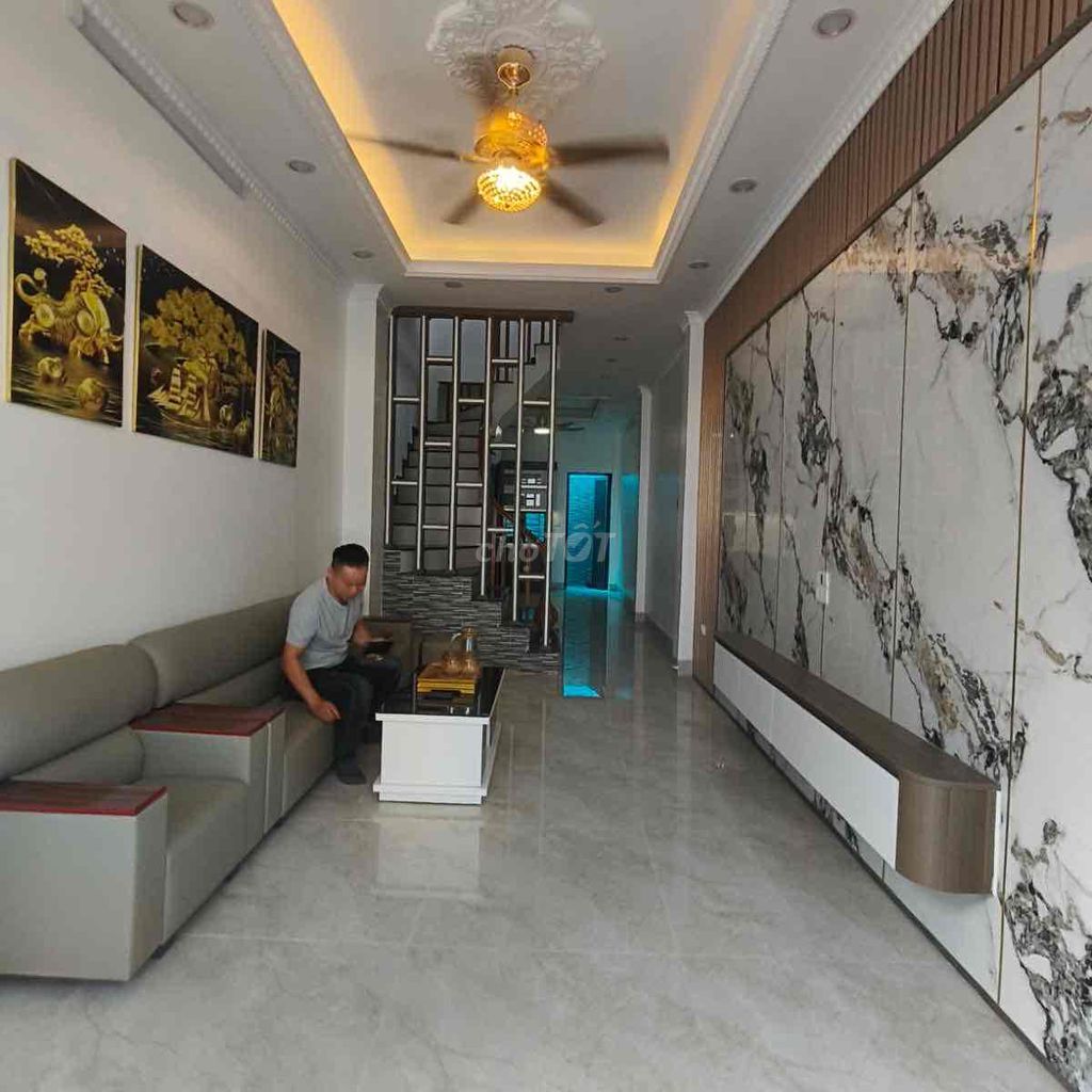 Hơn 7 tỷ chút có nhà mới Thọ Am, T/Trì-Oto thông-KD-52m*4T;MT3,5m;4N
