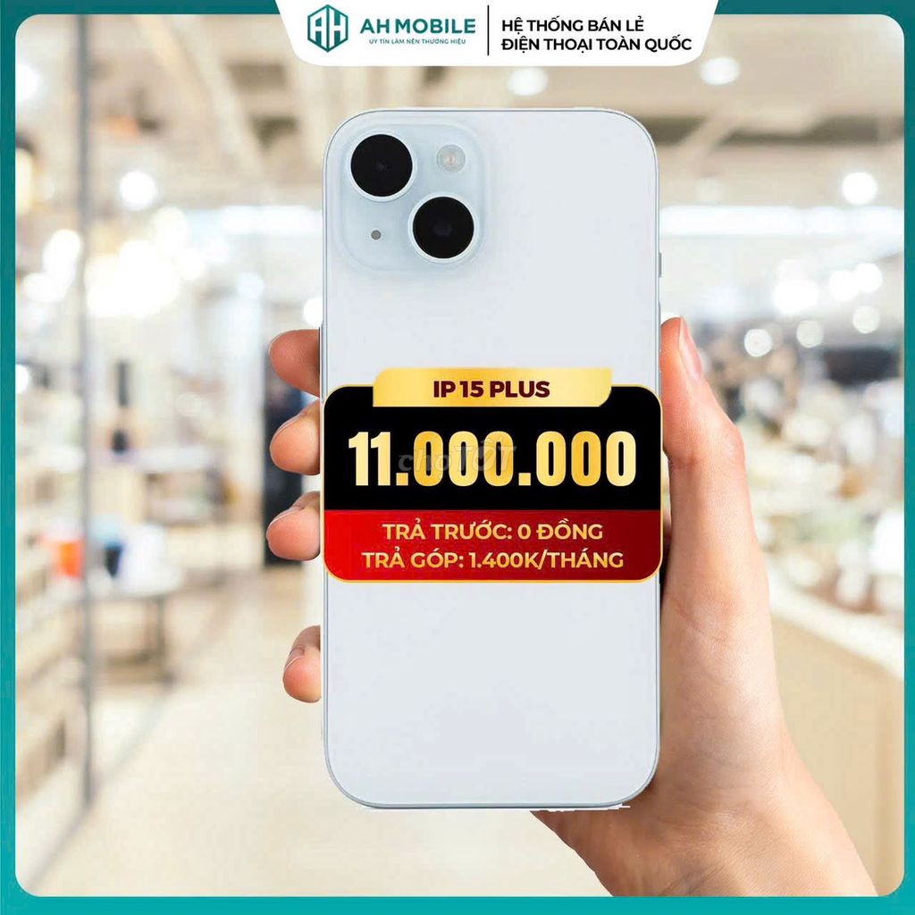 🔥IPHONE 15 PLUS 🍎GIẢM SỐC 4TR UY TÍN CHẤT LƯỢNG 🔥. Mua bán Điện thoại tại Quận Thanh Khê Đà Nẵng được đăng bởi AH Mobile 239 Trần Cao Vân Đà Nẵng hình 1