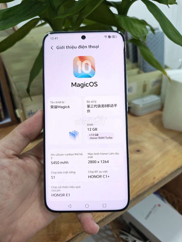 Honor Magic 6 12/256GB Pin 100 Full Bank. Mua bán Điện thoại tại Quận Gò Vấp Tp Hồ Chí Minh được đăng bởi Vân hình 1