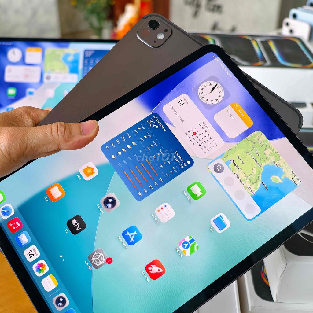 iPad Pro M4 Wifi 256GB Likenew. Mua bán Máy tính bảng tại Quận Bình Thạnh Tp Hồ Chí Minh được đăng bởi Thái Store hình 1