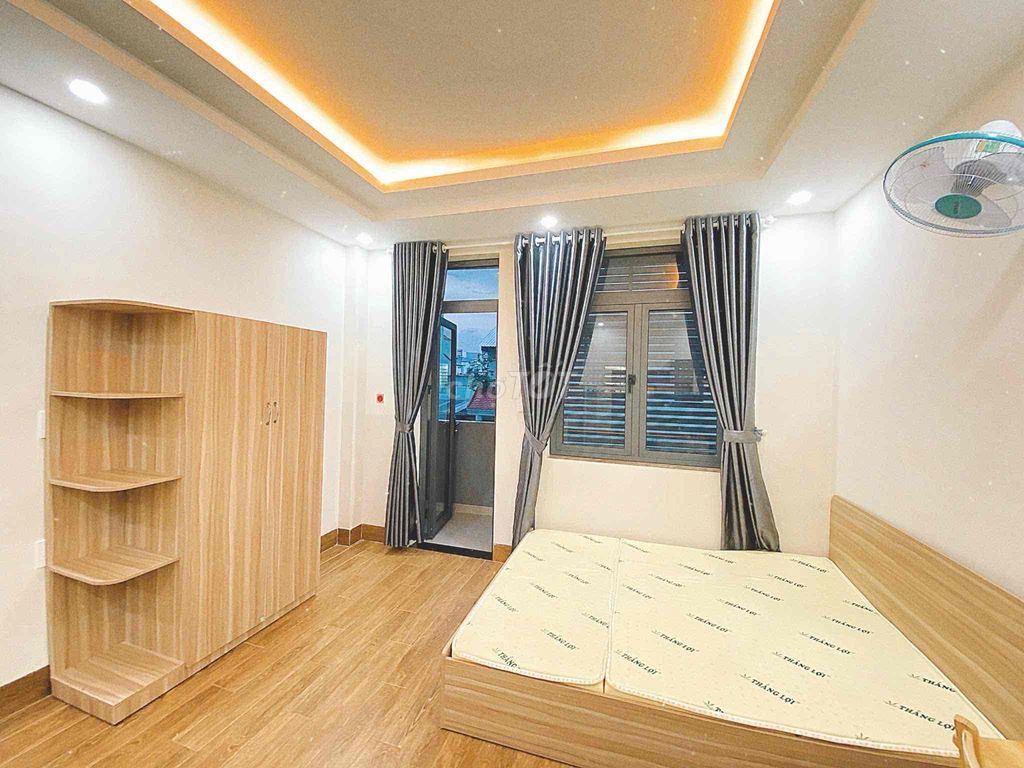 STUDIO BAN CÔNG SIÊU THOÁNG - FULL NỘI THẤT - NGAY ETOWN CỘNG HOÀ