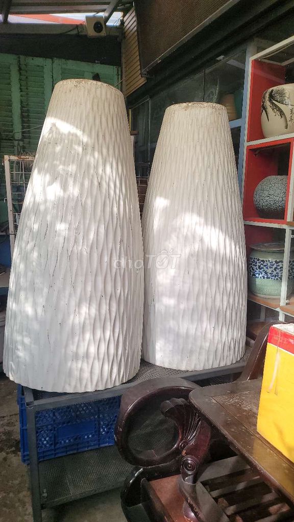Chậu cây Composit Trắng 1m2. Mua bán Cây cảnh, đồ trang trí tại Huyện Nhà Bè Tp Hồ Chí Minh được đăng bởi mua bán uy tính hình 1