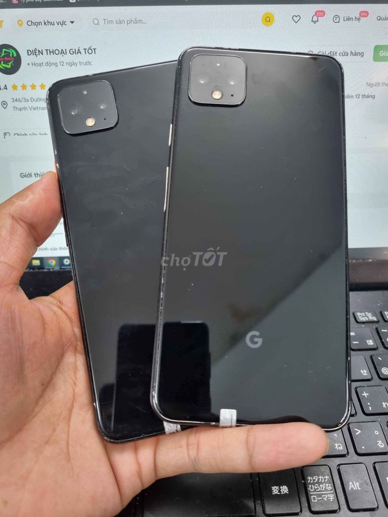 Google Pixel 4XL 64GB Đen. Mua bán Điện thoại tại Quận Bình Thạnh Tp Hồ Chí Minh được đăng bởi Hội Đồ Điện Tử hình 1