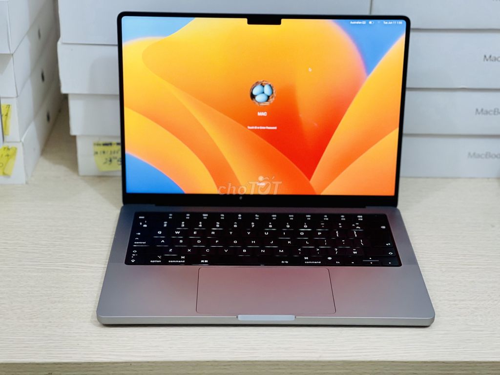 Chỉ 25tr490k: Macbook Pro 14” - M1 Pro/16/512