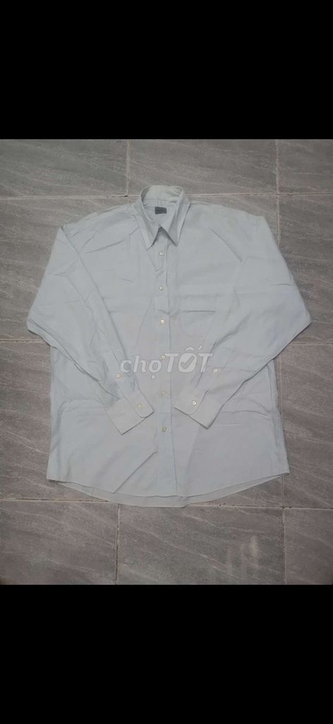Áo sơmi dài tay Kenzo Paris VinBS Xanh Nhạt size L. Mua bán Quần áo tại Quận Gò Vấp Tp Hồ Chí Minh được đăng bởi LogiaShop2hands hình 1