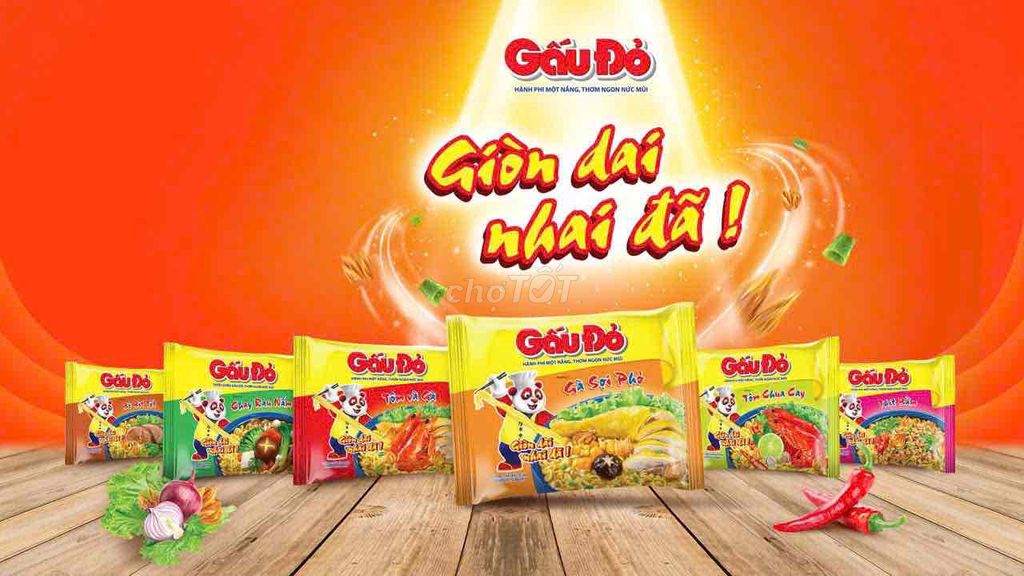 Mì Gấu Đỏ. Giá yêu thương